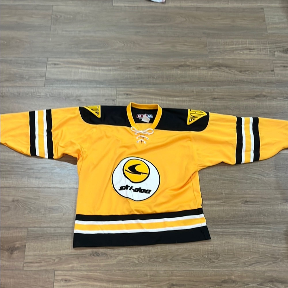 Striker Yellow and Black Hockey Jersey